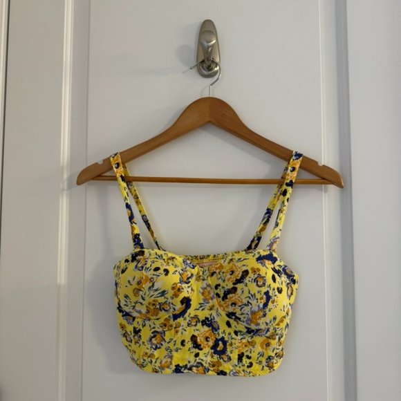 Floral Crop Top - Picture 1 of 4